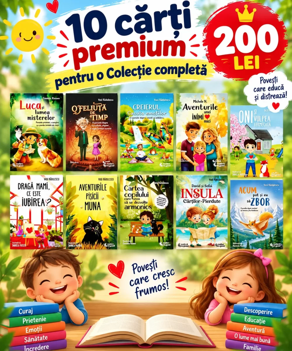 10 Cărți Premium - completare Colecție