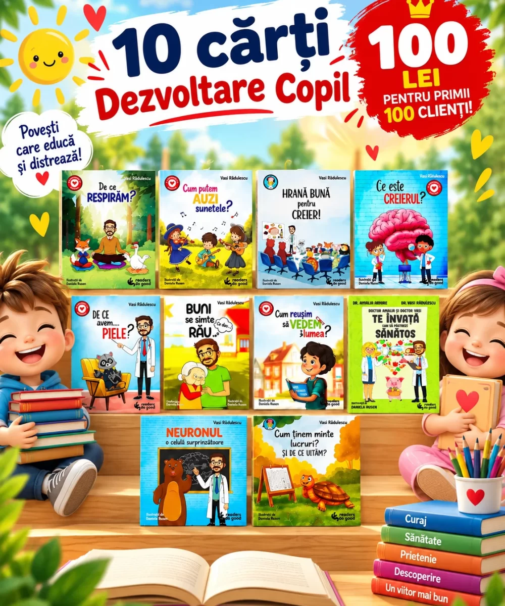 10 Cărți Dezvoltare Copil