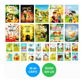 Tot ce trebuie să învețe un copil între 3 și 10 ani – într-un singur pachet (30 cărți)