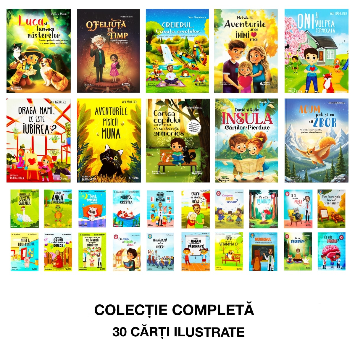 Pachet 23 cărți sănătate copii
