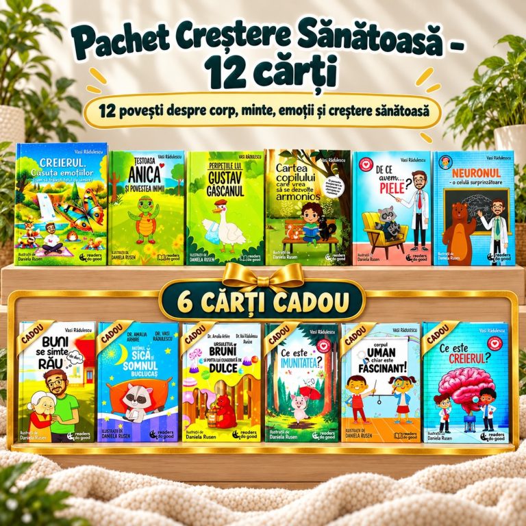 Pachet Creștere Sănătoasă - 12 cărți