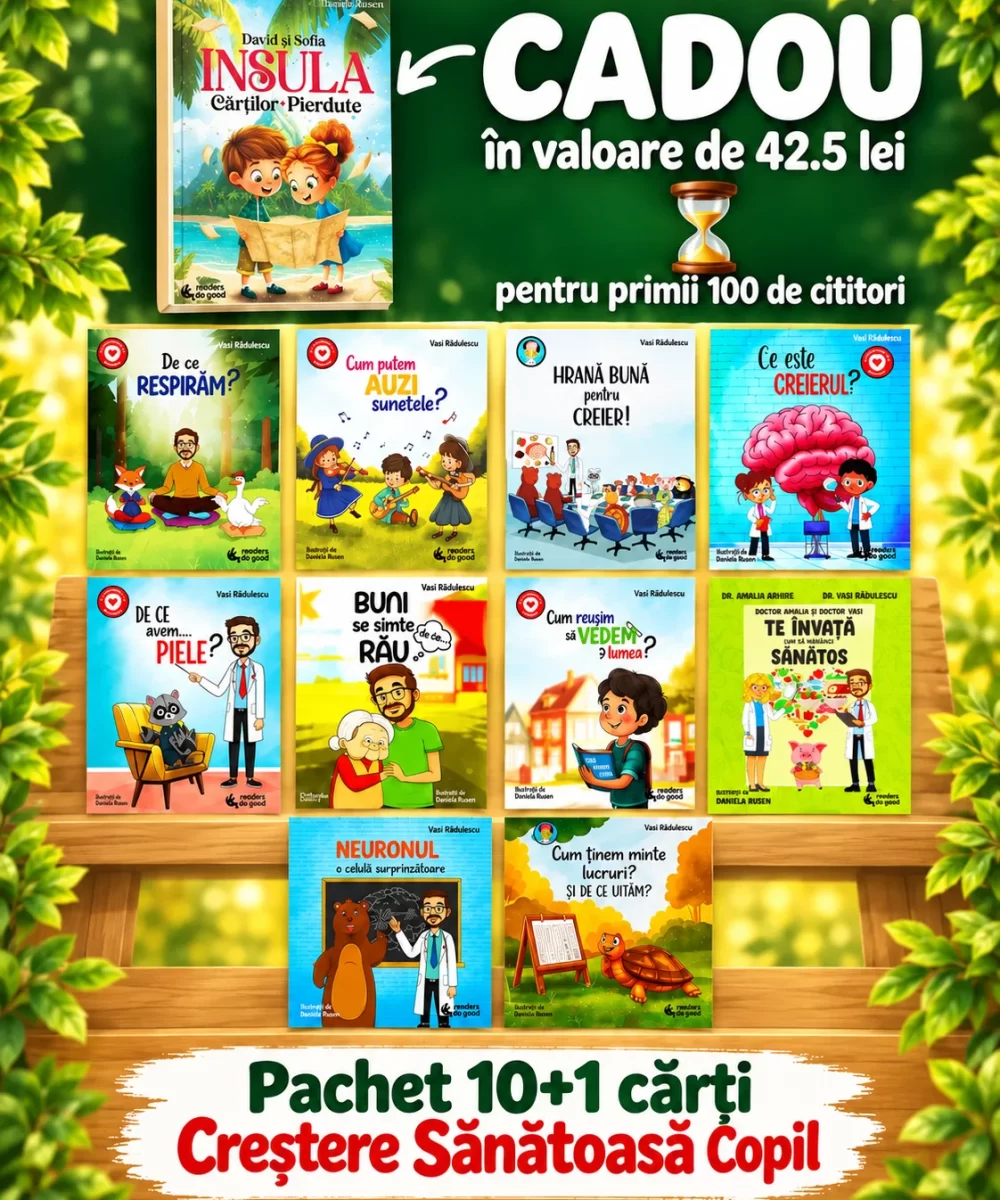 Pachet 10+1 cărți Dezvoltare Copil