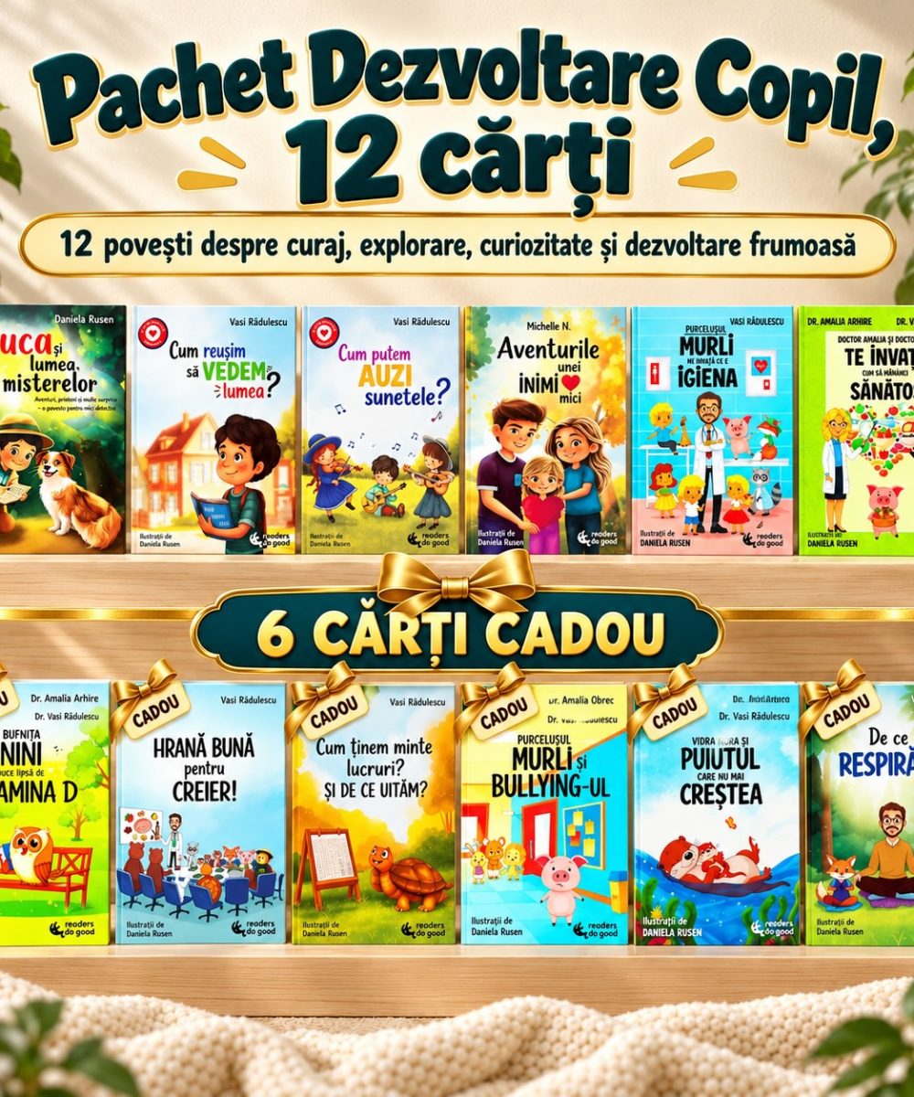 Pachet Dezvoltare Copil, 12 cărți