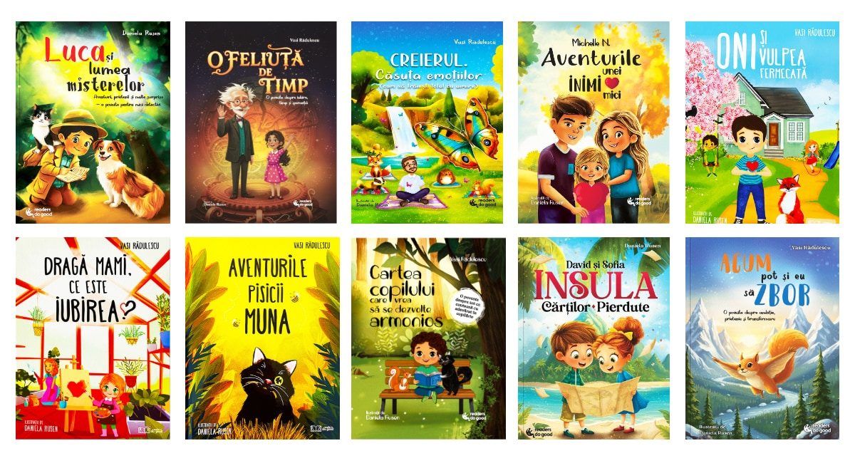 23 de cărți ilustrate pentru copii