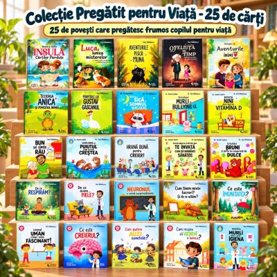 Colecție Pregătit pentru Viață, 25 de cărți