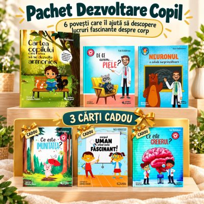 Pachet Dezvoltare Copil, 3+3 cărți